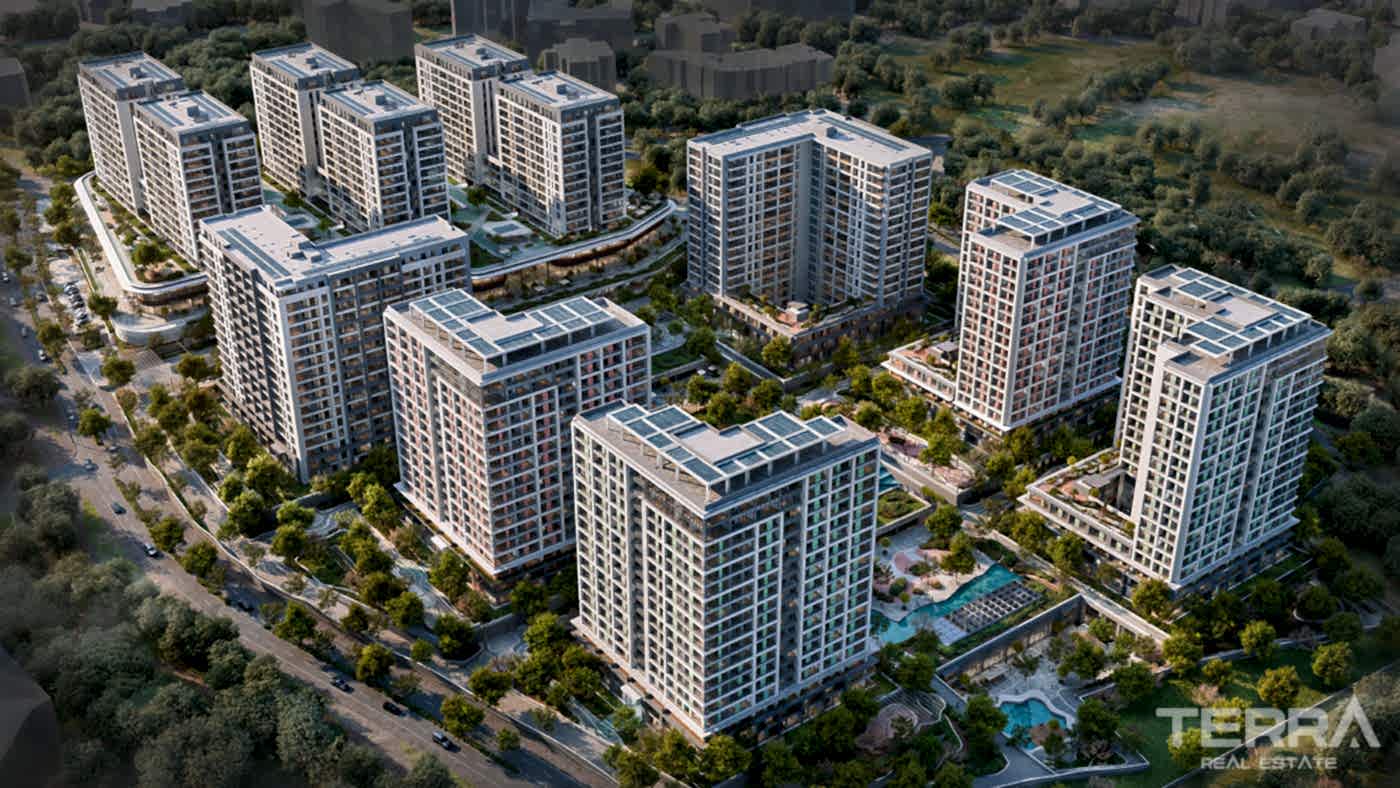 Exclusive Sea View Apartments for Sale in Istanbul, Kartal, Turkey - 102238