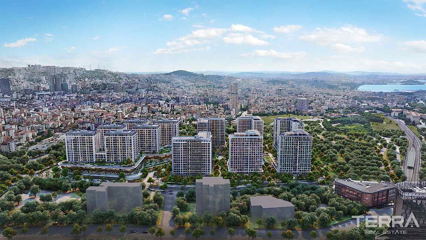Exclusive Sea View Apartments for Sale in Istanbul, Kartal, Turkey - 102242