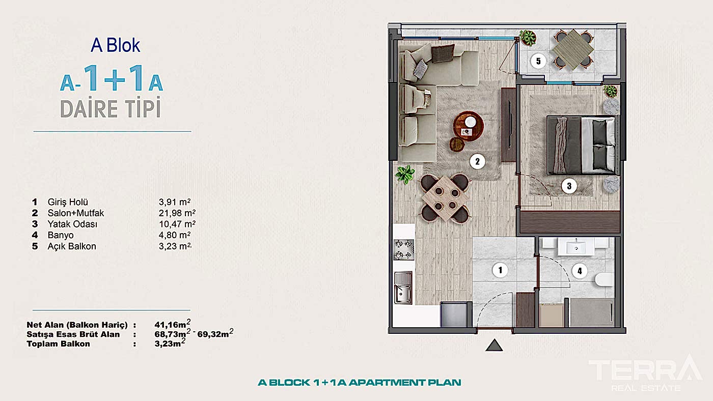 Exclusive Sea View Apartments for Sale in Istanbul, Kartal, Turkey - 102261