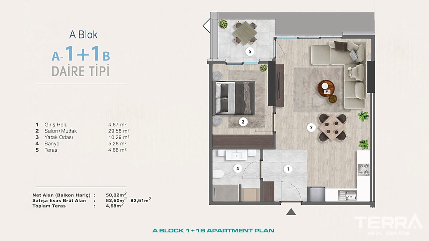 Exclusive Sea View Apartments for Sale in Istanbul, Kartal, Turkey - 102262