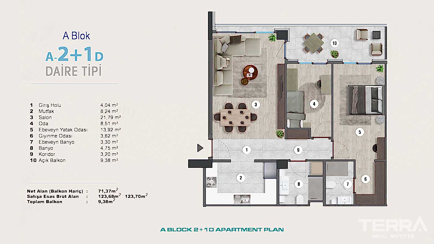 Exclusive Sea View Apartments for Sale in Istanbul, Kartal, Turkey - 102270