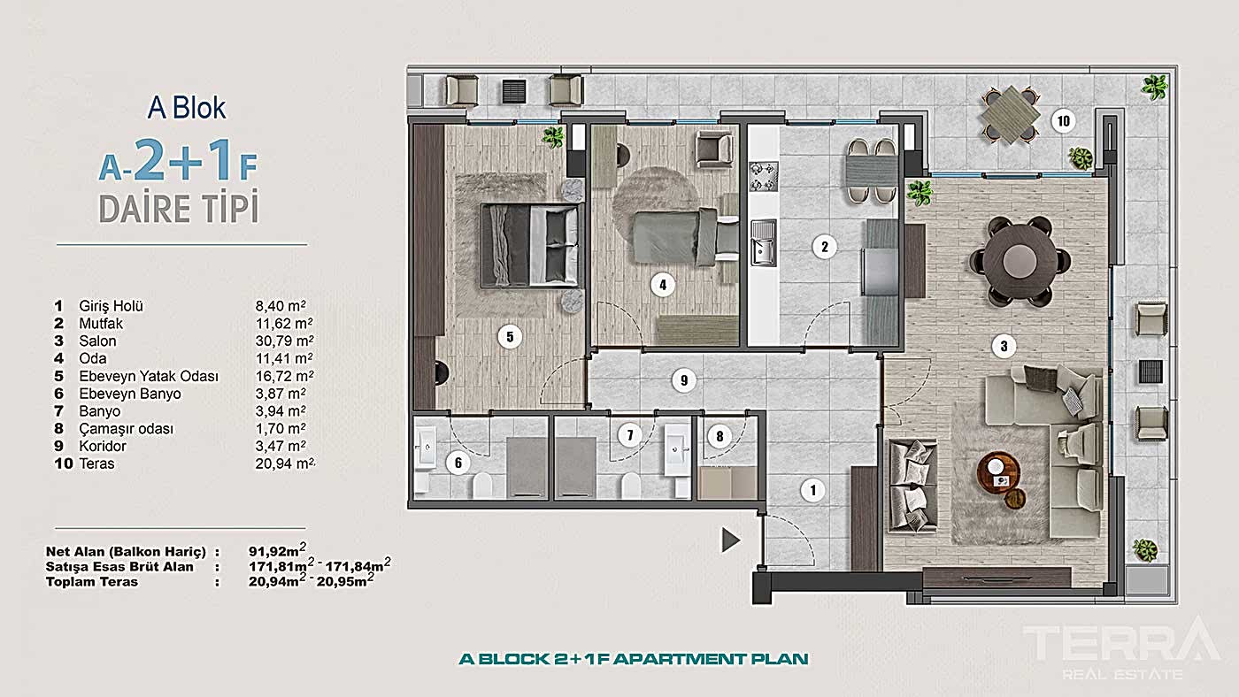 Exclusive Sea View Apartments for Sale in Istanbul, Kartal, Turkey - 102272