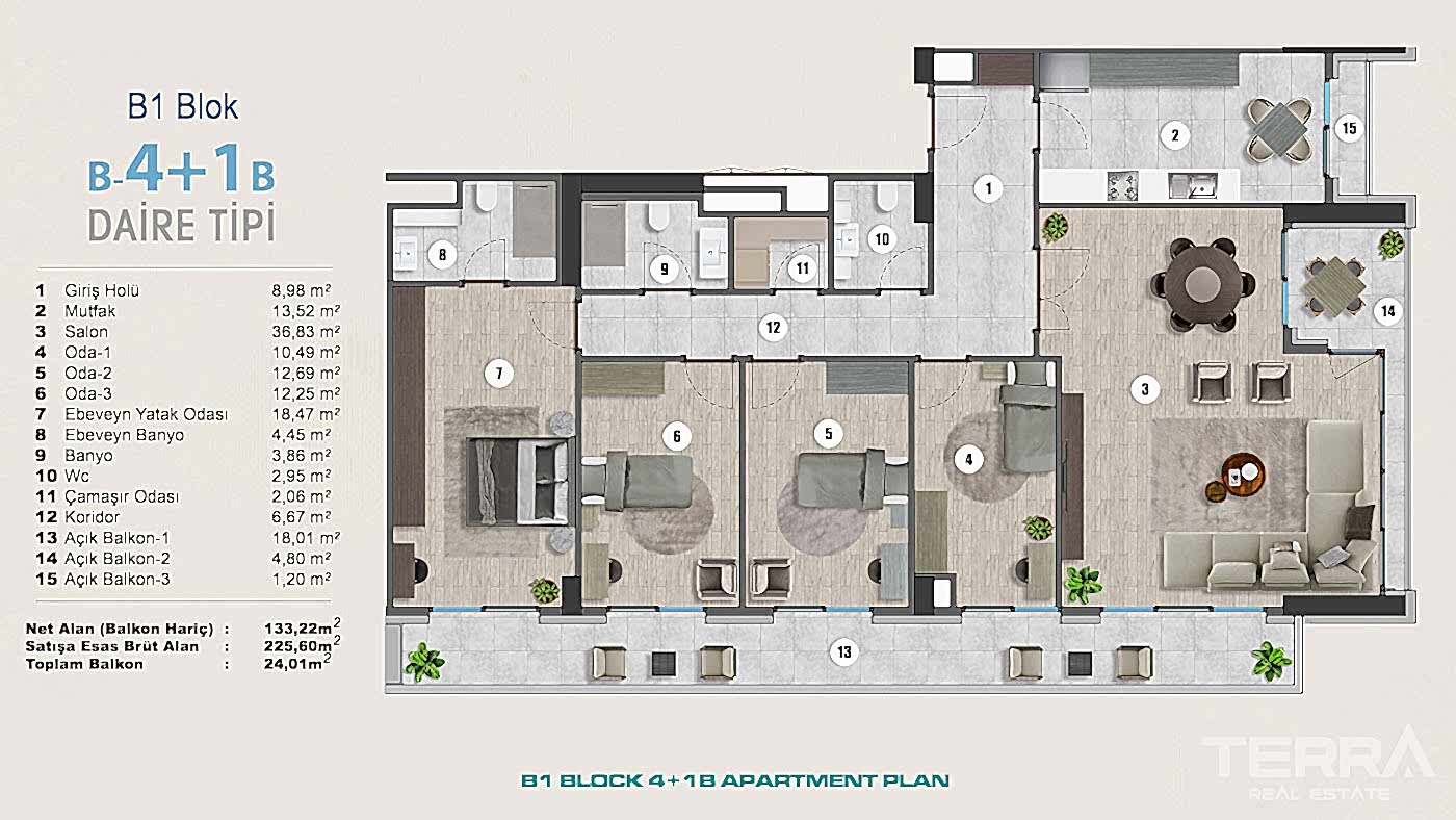 Exclusive Sea View Apartments for Sale in Istanbul, Kartal, Turkey - 102293