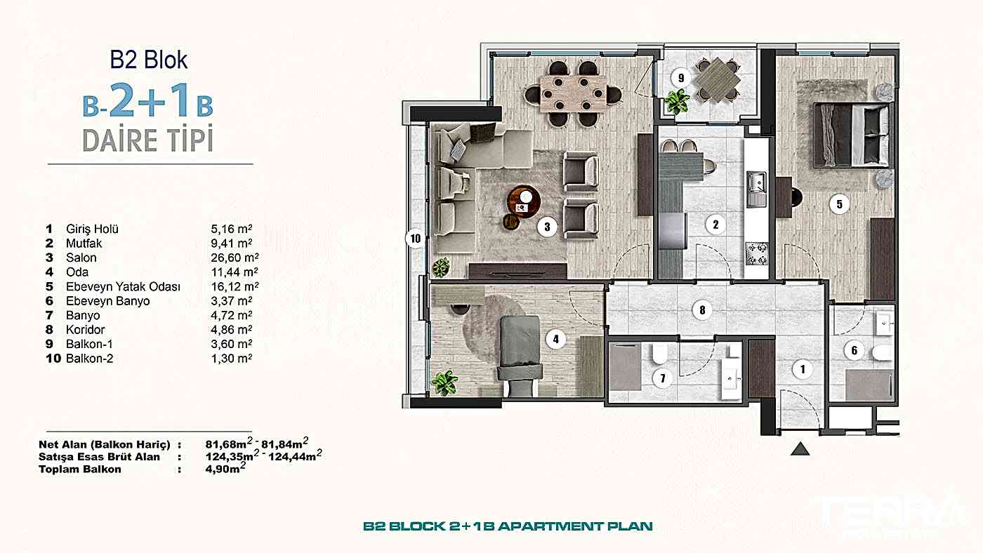 Exclusive Sea View Apartments for Sale in Istanbul, Kartal, Turkey - 102297