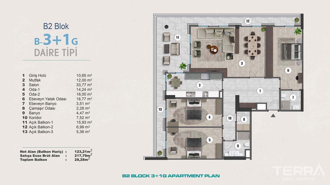 Exclusive Sea View Apartments for Sale in Istanbul, Kartal, Turkey - 102310