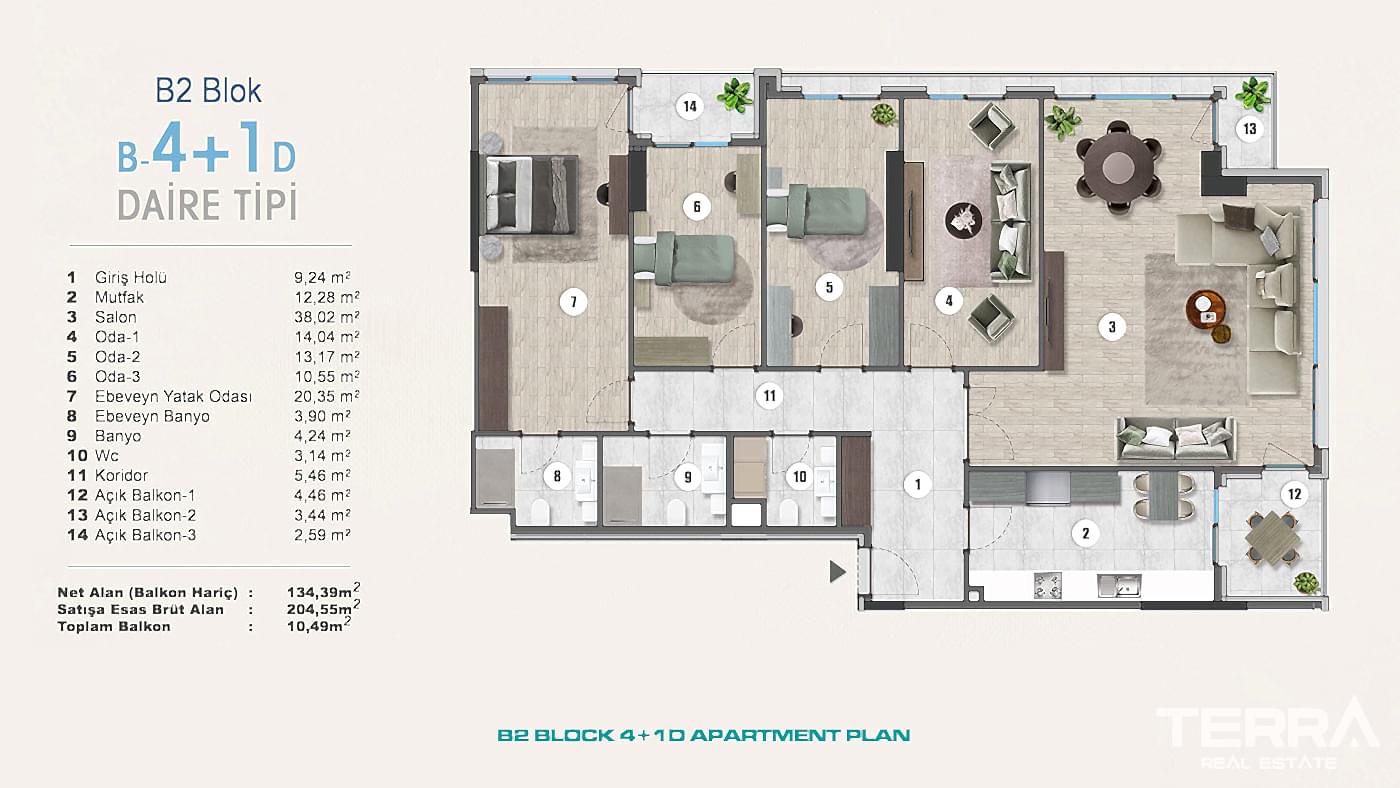 Exclusive Sea View Apartments for Sale in Istanbul, Kartal, Turkey - 102312