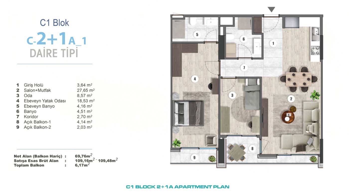 Exclusive Sea View Apartments for Sale in Istanbul, Kartal, Turkey - 102314