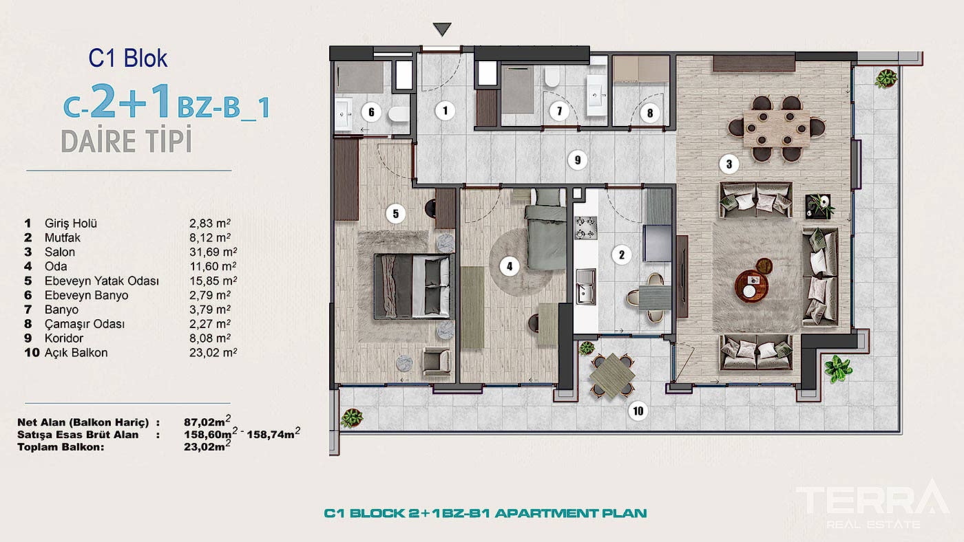 Exclusive Sea View Apartments for Sale in Istanbul, Kartal, Turkey - 102317