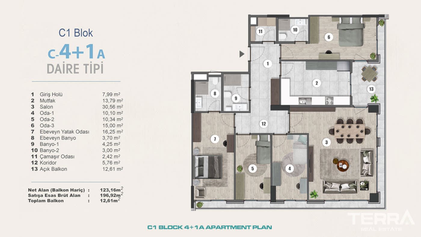 Exclusive Sea View Apartments for Sale in Istanbul, Kartal, Turkey - 102327