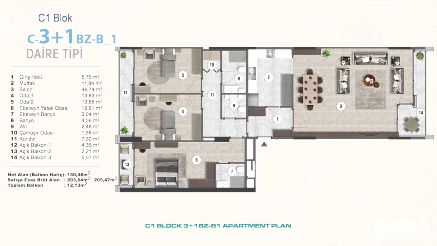 Exclusive Sea View Apartments for Sale in Istanbul, Kartal, Turkey - 102328