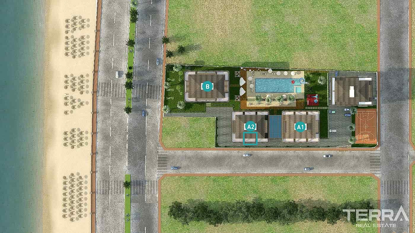 Apartment for Sale in Moda Marine, Kestel, Alanya, Turkey - 104504