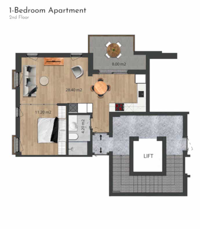Exclusive Apartments for Sale in Side, Sorgun, Turkey — Habitat 39 - 106476