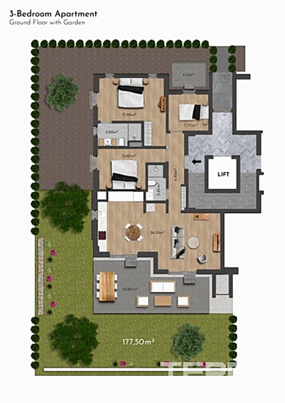 Exclusive Apartments for Sale in Side, Sorgun, Turkey — Habitat 39 - 106485