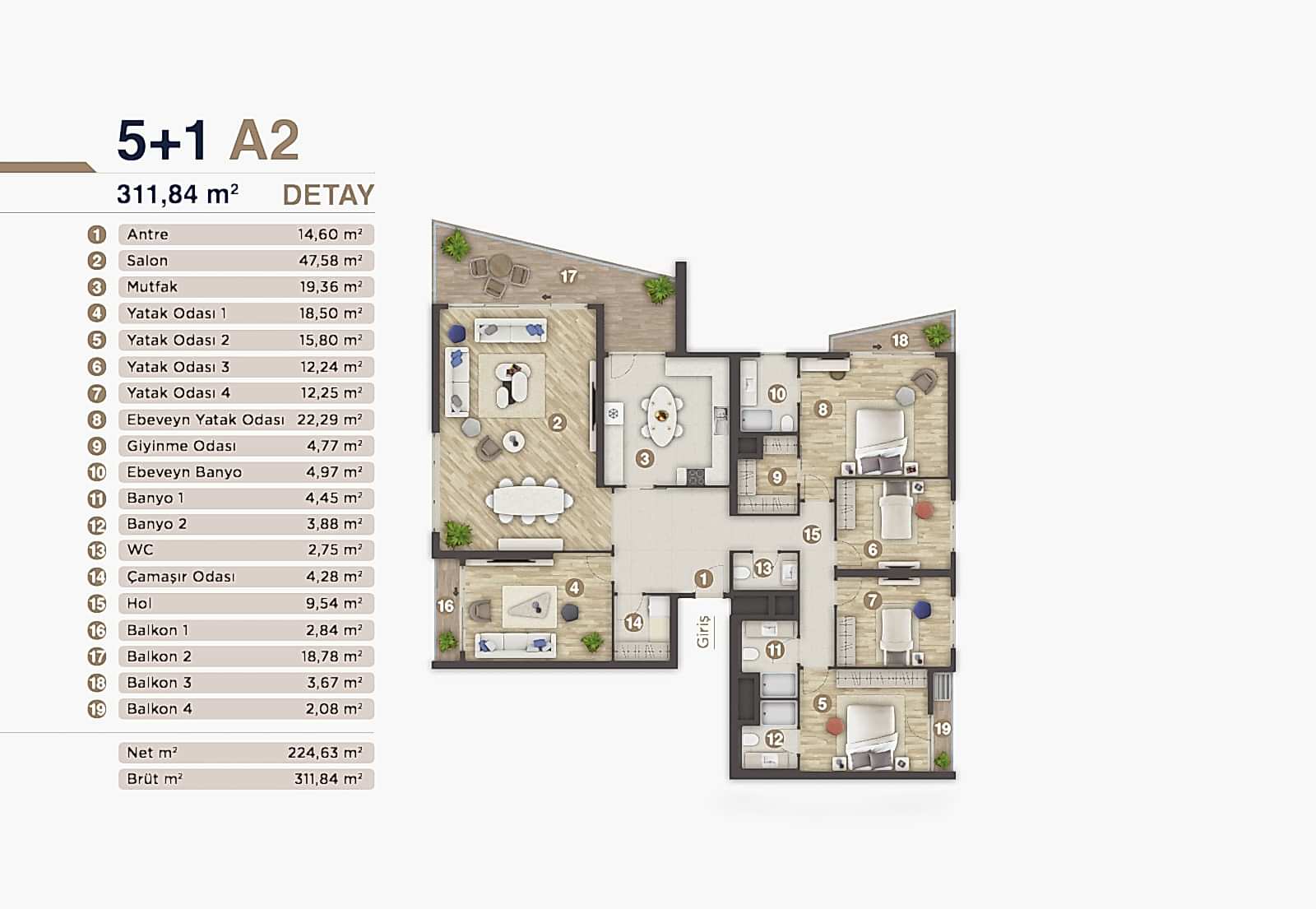 Centrally Located Apartments in Konak, Izmir, Turkey - 106391