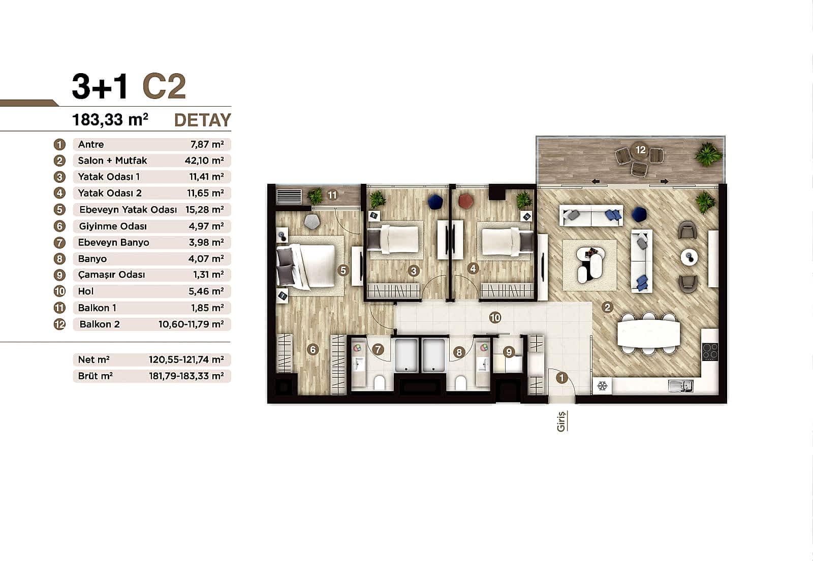 Centrally Located Apartments in Konak, Izmir, Turkey - 106396