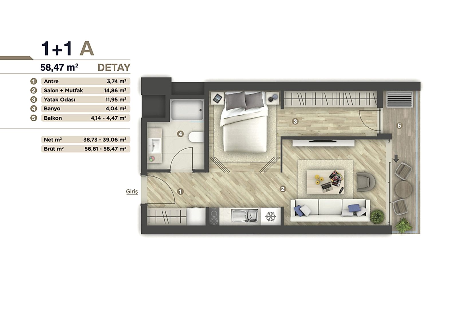 Centrally Located Apartments in Konak, Izmir, Turkey - 106400