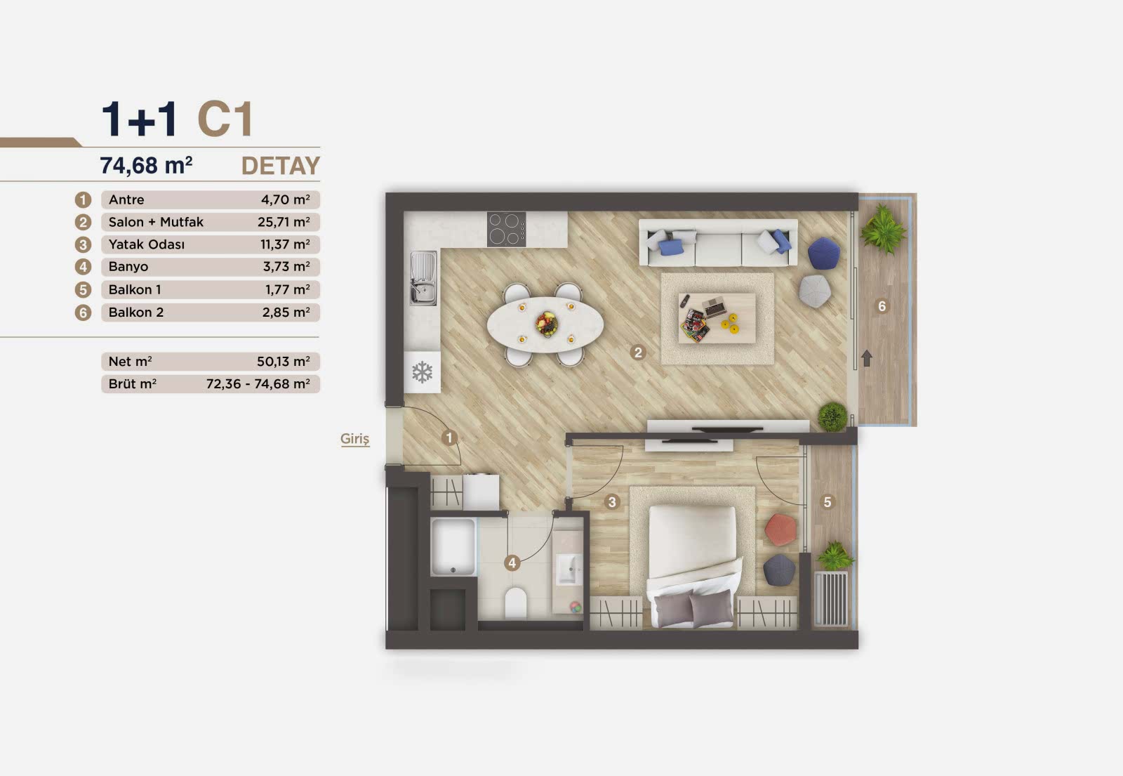 Centrally Located Apartments in Konak, Izmir, Turkey - 106407