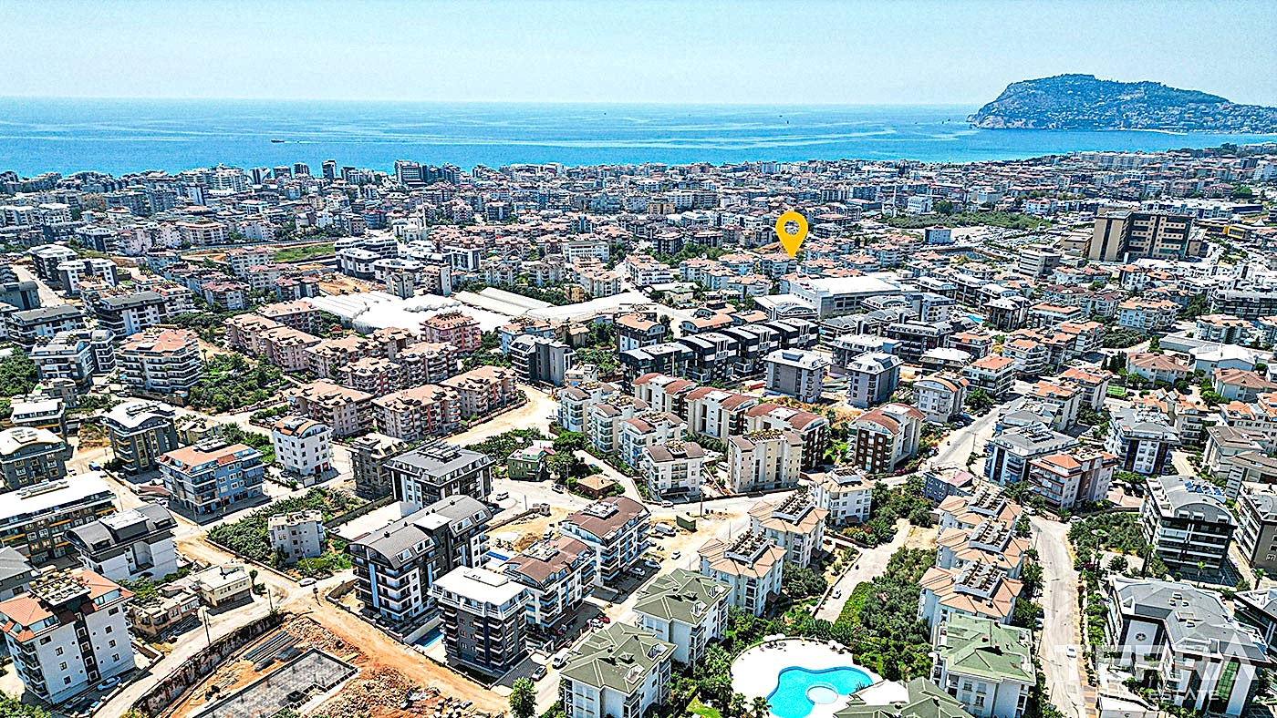 Apartment for Sale in Oba Crown Resort 1, Alanya, Turkey - 109564
