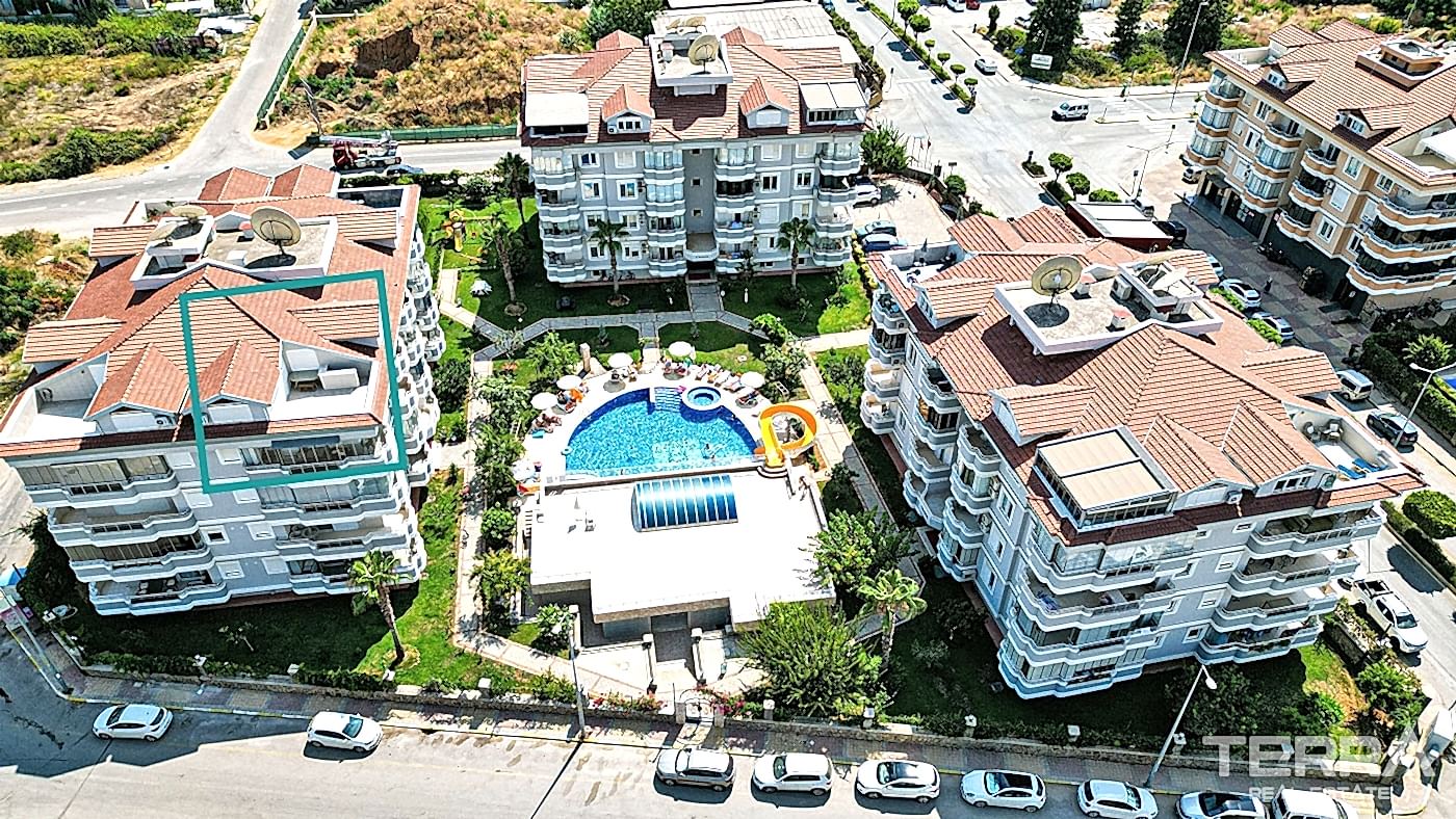 Apartment for Sale in Oba Crown Resort 3, Alanya, Turkey - 109616