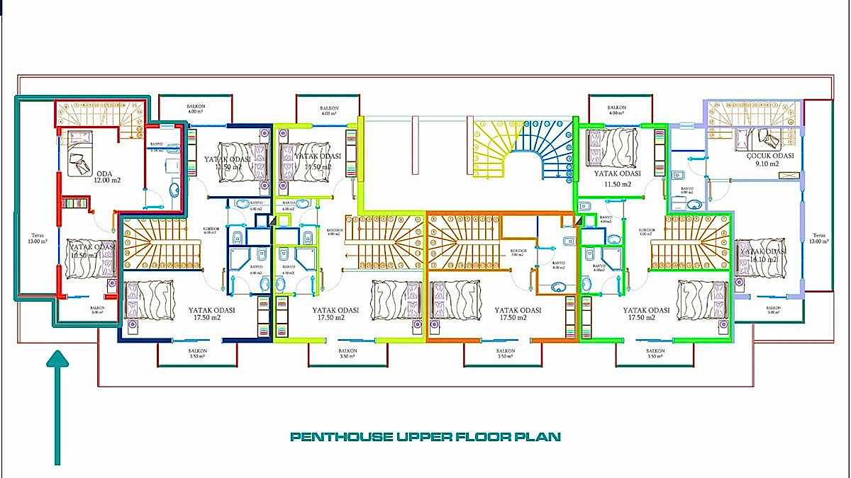 Resale Apartment in Lotus Residence, Avsallar, Alanya, Turkey - 111603