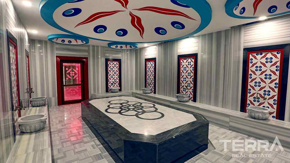 Sea View Apartment for Sale in Emerald Towers, Avsallar, Alanya - 113128