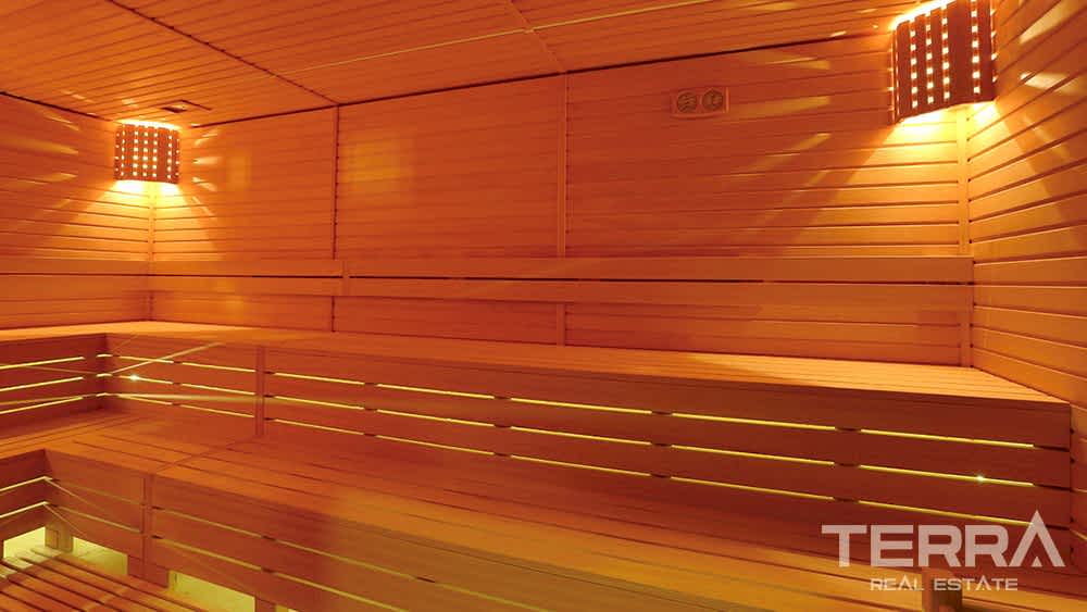 Sea View Apartment for Sale in Emerald Towers, Avsallar, Alanya - 113130