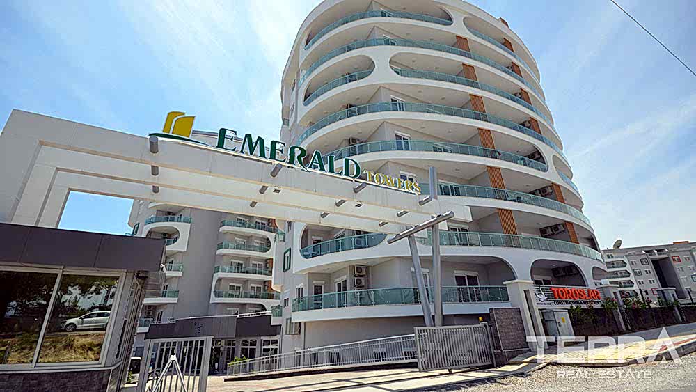 Sea View Apartment for Sale in Emerald Towers, Avsallar, Alanya - 113131