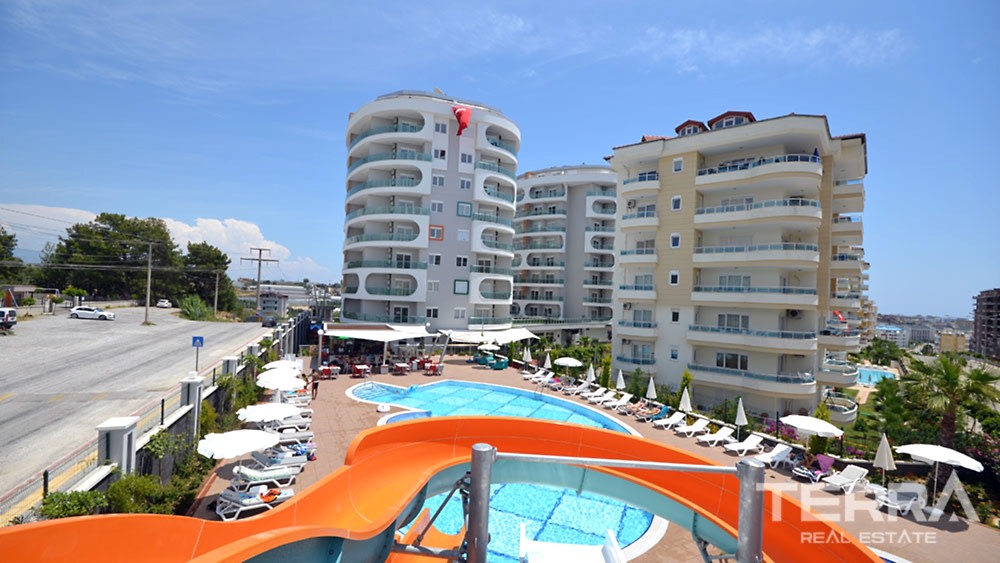 Sea View Apartment for Sale in Emerald Towers, Avsallar, Alanya - 113135
