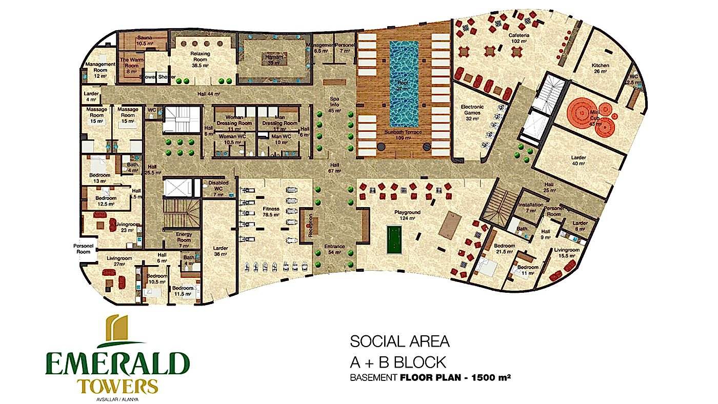 Sea View Apartment for Sale in Emerald Towers, Avsallar, Alanya - 113143