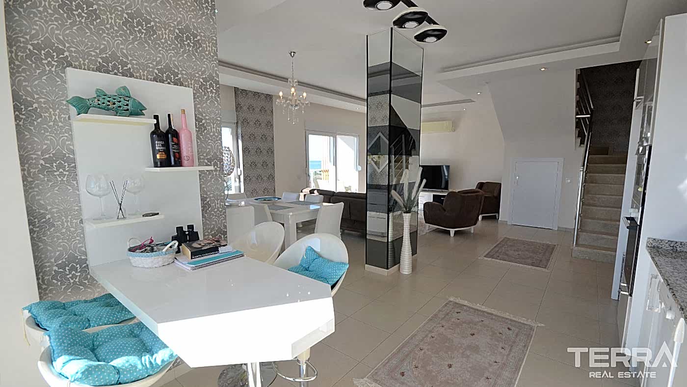 Sea View Apartment for Sale in Emerald Towers, Avsallar, Alanya - 113147