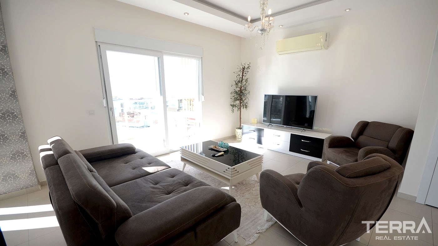 Sea View Apartment for Sale in Emerald Towers, Avsallar, Alanya - 113150