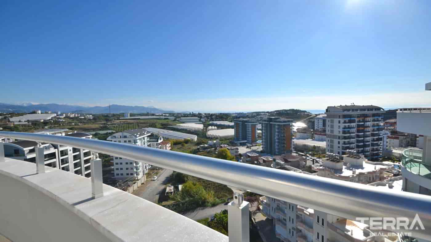 Sea View Apartment for Sale in Emerald Towers, Avsallar, Alanya - 113170
