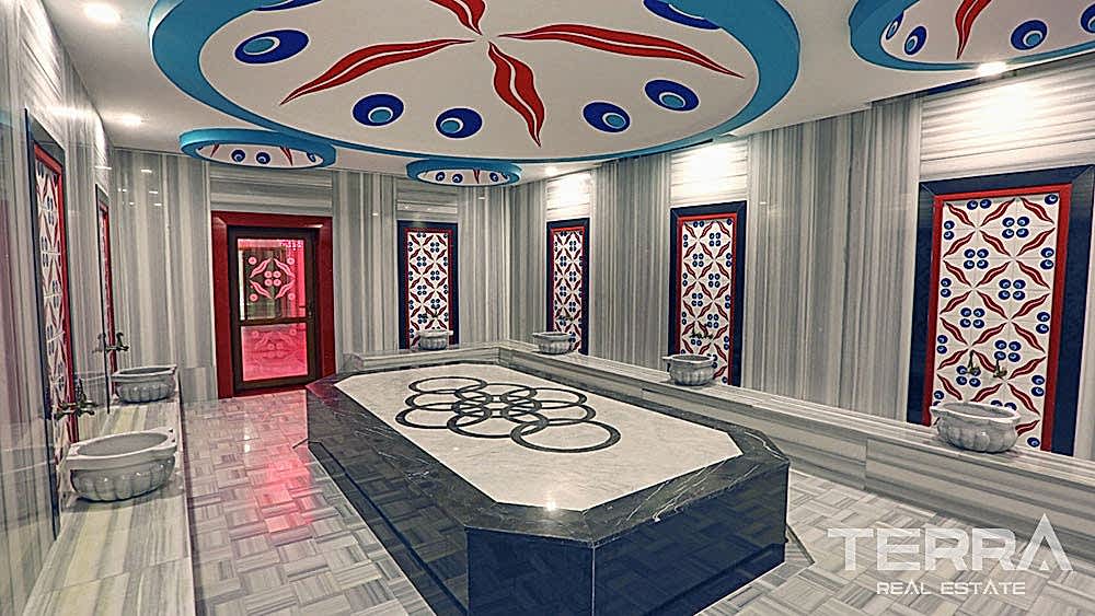 Furnished Apartment for Sale in Emerald Towers, Avsallar, Alanya - 113186