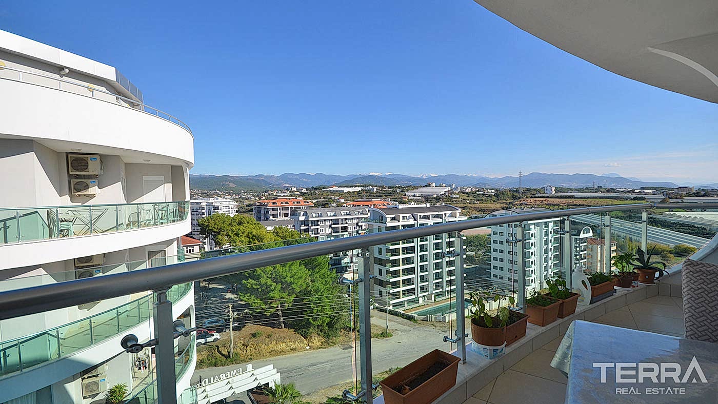 Furnished Apartment for Sale in Emerald Towers, Avsallar, Alanya - 113205