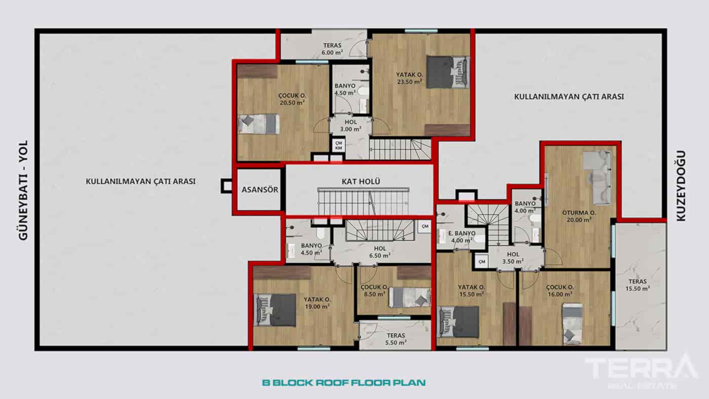 Central Apartments for Sale in Antalya, Turkey - 113229