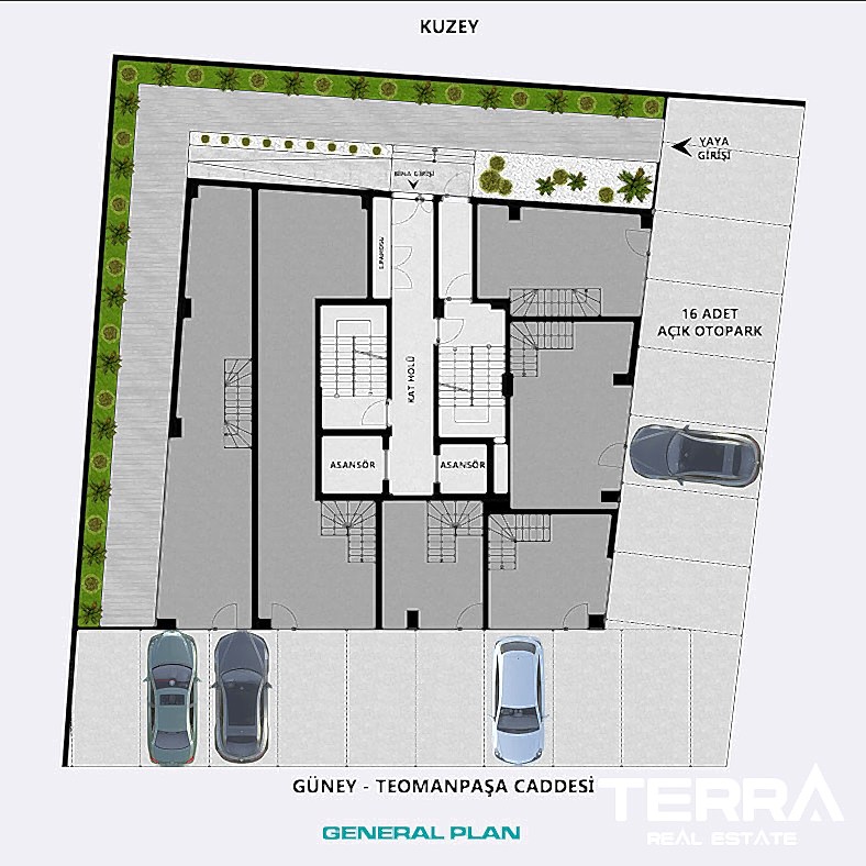 Apartments for Sale in Antalya Center, Turkey - 113243
